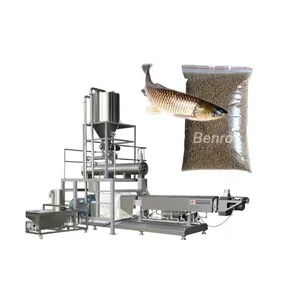 Professional manufacturer making floating fish feed processing machines for farm
