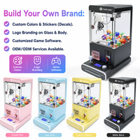 Mini machine à griffes portable pour poupées, à monnayeur, de table, distributeur de jouets pour boutique