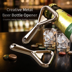 Y-Shape Stainless Steel Beer Opener, 8cm Pocket <b>Bar</b> <b>Tool</b> with Mirror Finish for Promotional Gifts, Gift Sets & <b>Bar</b> Accessories - Product Image 1