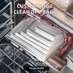Fournisseur OEM de sacs en cellophane transparent OPP, logo personnalisé imprimé, pour bijoux, vêtements, boucles d'oreilles, lunettes - Product Image 3
