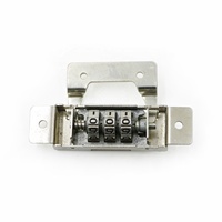 Serrure à combinaison métallique 3 chiffres 9902D, sans clé, intégrée, pour boîte à bijoux, tiroir et armoire de rangement