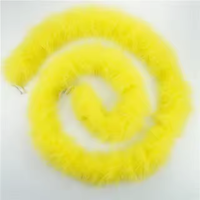 Boas en plumes de marabout de 2 mètres de long 10g 20g 30g 40g Boas en plumes de dinde douce et moelleuse pour le bricolage Costume dansant Halloween