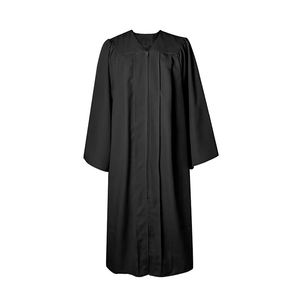 XP-Promos universitari Unisex abito da laurea opaco berretto nero Toga abito da laurea per adulti berretto e nappe fascino 2025 anno - Product Image 2