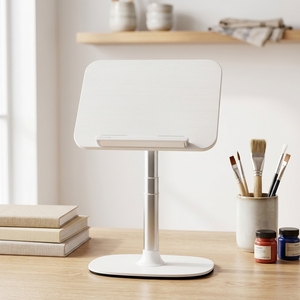 FEIXIANG <span class=keywords><strong>Support</strong></span> <span class=keywords><strong>de</strong></span> <span class=keywords><strong>lecture</strong></span> ergonomique grand format 39x26cm, réglable en hauteur, <span class=keywords><strong>support</strong></span> <span class=keywords><strong>de</strong></span> <span class=keywords><strong>livre</strong></span> et <span class=keywords><strong>support</strong></span> <span class=keywords><strong>pour</strong></span> ordinateur portable à poser <span class=keywords><strong>au</strong></span> sol - Product Image 1