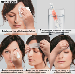 Kit Penna Cera Depilatoria di Precisione per Sopracciglia, Labbro Superiore e <span class=keywords><strong>Guance</strong></span> - Per Saloni di Bellezza - Product Image 4