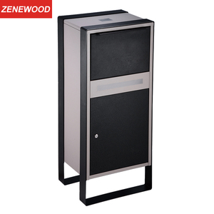 Model Design Galvanized Steel Outdoor Standing Parcel Box