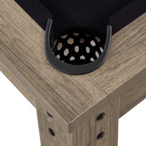 Rắn gỗ Nhà bàn bi-a ba trong một người lớn người Mỹ Bàn Bi Da PVC gia đình nhỏ kích thước bóng bàn tính năng Slate - Product Image 3