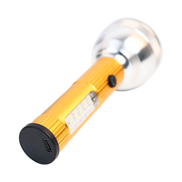 Lampe de poche en aluminium avec lumière latérale LED Torche de plongée extérieure étanche et rechargeable