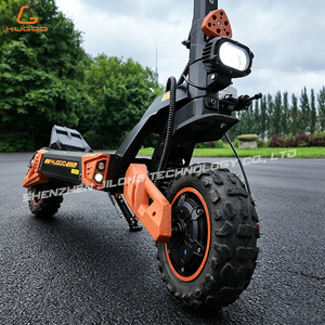 สกู๊ตเตอร์ออฟโรดพับได้ G4 75 กม./ชม. สำหรับผู้ใหญ่ ระยะทางวิ่ง 78 กม. ขนาดใหญ่ ยางออฟโรดขนาด 11 นิ้ว ยางกว้าง พับได้ สกู๊ตเตอร์ไฟฟ้า G4 2000W แบบคู่ - Product Image 5