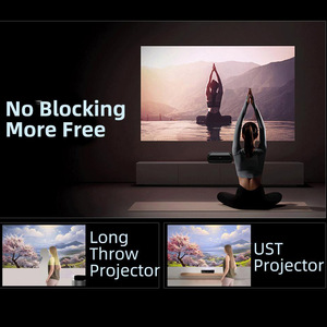 Projecteur laser triple natif Yinzam H2 Mini 1080P avec mise au point automatique, correction trapézoïdale <span class=keywords><strong>4D</strong></span>, Android GTV 3D UST, projecteur de cinéma maison portable - Product Image 3