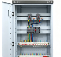 Armoire de commande PLC personnalisée, appareillage basse tension, coffret de commande électrique, armoire de distribution d'énergie, indice de protection IP55, 100A