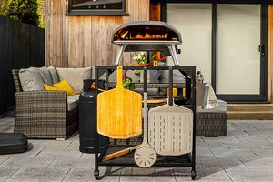 Bàn Lò Nướng Bánh <span class=keywords><strong>Pizza</strong></span> Xe Ăn Ngoài Trời Xe Đẩy Lò Nướng Bánh <span class=keywords><strong>Pizza</strong></span> Di Chuyển Được Giá Đỡ BBQ Bàn Lò Nướng Bánh <span class=keywords><strong>Pizza</strong></span> Ngoài Trời - Product Image 6