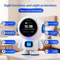 Assistant vocal IA, jouet de dialogue intelligent, mini robot de bureau, WiFi, tactile, gyroscope, réveil, compagnie, éducatif