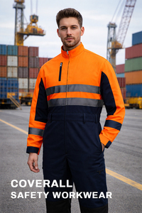 Ropa de Trabajo Personalizada OEM ODM para Hombre, Ropa de Seguridad para la Construcción con Tela Reflectante - Product Image 2