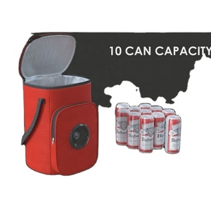 Bolsa Térmica Pequeña Personalizada con Logotipo y Altavoz Bluetooth Integrado, Bolsa Refrigerante con Altavoces para Fiestas/Festivales/Barco/Pareo - Product Image 2