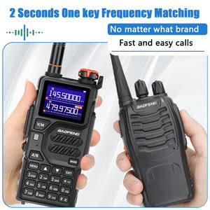 Meilleures ventes pour BF-K5 Plus 10W Talkie-walkie analogique portable double bande VHF/UHF Radio tactique longue portée pour l'extérieur - Product Image 5