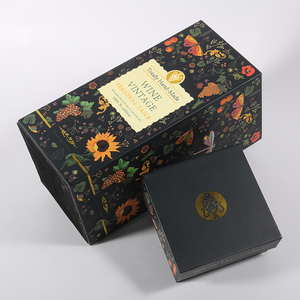 Scatola di Carta Premium Rinforzata per Bottiglie di Vino, Resistente agli Urti e alla Pressione, Robusta Confezione per Vino Rosso, Liquori e Regali - Product Image 2