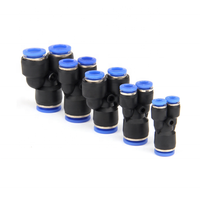 Raccord rapide pneumatique pour trachée, raccord rapide, coude fileté PL8-02 /4-M5/6-01/10-03, raccords pneumatiques