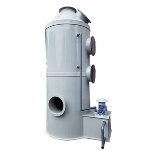 Hoge Efficiënte Afval Gas Behandeling Apparatuur Zuur Alkali Gas Verwijdering Gas Scrubber
