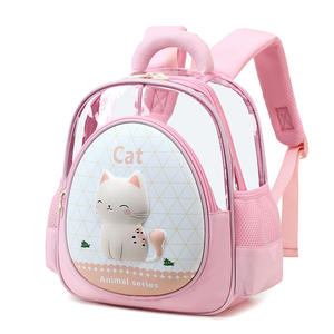<span class=keywords><strong>Mochila</strong></span> <span class=keywords><strong>transparente</strong></span> de PVC para niños pequeños, <span class=keywords><strong>mochila</strong></span> escolar transpirable impermeable con dibujos de animales para niños y niñas en edad <span class=keywords><strong>preescolar</strong></span>, para viajes diarios al aire libre - Product Image 6