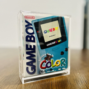 TCG Custom UV Protected Nintendo Game Boy Original Grey Console Box Estuche rígido 6mm de espesor Pantalla acrílica - Product Image 2