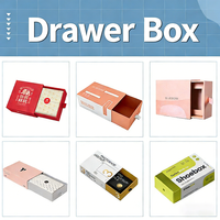 Caja de Regalo de Lujo con Diseño Personalizado, Diferentes Estilos, Estampado Dorado/Estampado/Texturizado, Caja de Embalaje de Papel Kraft Corrugado con Logotipo