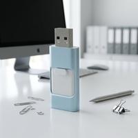 Clé USB 3.1 2 en 1 Type C USB a OTG avec corps métallique, nouvelle clé USB portable pour téléphones, tablettes, PC, ordinateurs portables