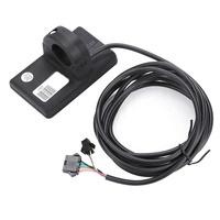 Motor eléctrico sin escobillas para bicicleta eléctrica, Kit de controlador de 36V/48V y 1500W con acelerador de ajuste de velocidad de freno