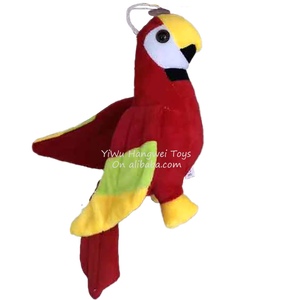Giocattolo di Peluche Pappagallo Colorato e Sottile da 7 Pollici, Economico, Vendita all'Ingrosso, <span class=keywords><strong>Regalo</strong></span> per Macchine a Premi - Product Image 4