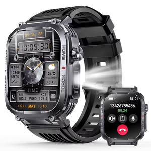 2.02Inch Smartwatch S320b With Led Lighting 30m Waterproof 400mah Compass Tft Sports Outdoor Fitness Tracker Smartwatch for Men