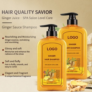 Shampooing au Gingembre Personnalisé à Marque Blanche, Faible MOQ, Naturel, Bio, Lissant, Doux et Brillant, Hydratant et Nourrissant pour le Cuir Chevelu - Product Image 3