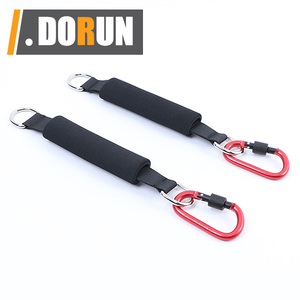 Accesorio de máquina de Cable banda de resistencia empuñaduras tríceps correa de pie con anillo en D ACCESORIOS DE EQUIPO DE Fitness - Product Image 1
