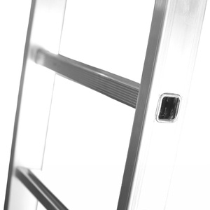 Scala in Alluminio, 2 Sezioni, Meccanica, 14+14 Gradini - Product Image 3