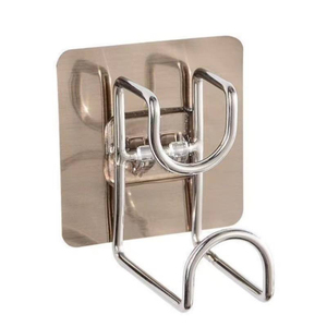 7cm Plastic Transparent Gold Wall Adhesive <b>Hook</b> Washbasin Rack Kitchen Wall Mounted Washbasin <b>Hook</b> <b>Bathroom</b> - Product Image 3