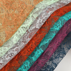 المصنع ينتج نوعًا جديدًا من قماش الدانتيل للمنسوجات المنزلية وحفلات الزفاف، قماش دانتيل سادة الأكثر مبيعًا - Product Image 1