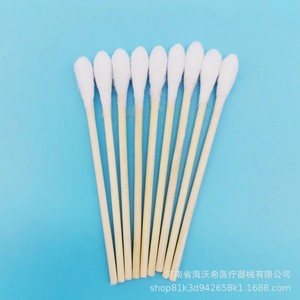 Hisopos Médicos Kangmin de 10 cm, de un Solo Extremo, Estériles y Desechables, para Desinfección de la Piel, Uso Hospitalario - Product Image 3
