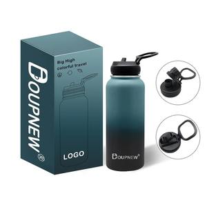 Custom 950ml 32oz 12-24 Hours Thermal Handgrip Vacuum Drinking <b>Bottle</b> Camping <b>Sports</b> Double Wall Insulated Stainless Steel <b>Water</b> - Product Image 3