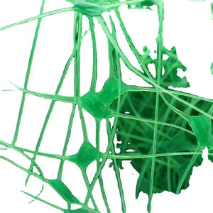 6.5 pieds en plastique jardin <span class=keywords><strong>feuille</strong></span> garde protecteur gouttière maille jardinage filet treillis filet pour jardin plante concombre escalade filet - Product Image 2