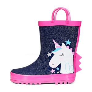 <span class=keywords><strong>Botas</strong></span> <span class=keywords><strong>de</strong></span> Lluvia <span class=keywords><strong>de</strong></span> Goma Impermeables para Niños, <span class=keywords><strong>Botas</strong></span> <span class=keywords><strong>de</strong></span> Jardín con Estampado y Asas Fáciles <span class=keywords><strong>de</strong></span> Poner para Jugar al Aire Libre - Product Image 6