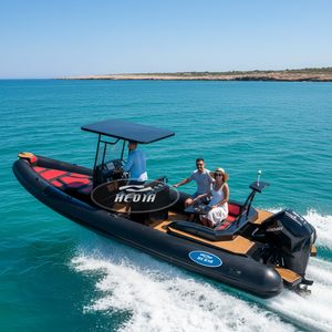 Bateau semi-rigide gonflable de luxe 7,6 m pour la <span class=keywords><strong>location</strong></span> en Europe – Coque en aluminium 760 – Bateaux pneumatiques économiques - Product Image 2