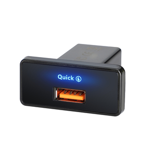 อะแดปเตอร์ชาร์จ USB สำหรับรถยนต์ 12-24V ช่องเดียว ชาร์จเร็ว ป้องกันน้ำ ป้องกันไฟเกิน สำหรับยานยนต์ - Product Image 1