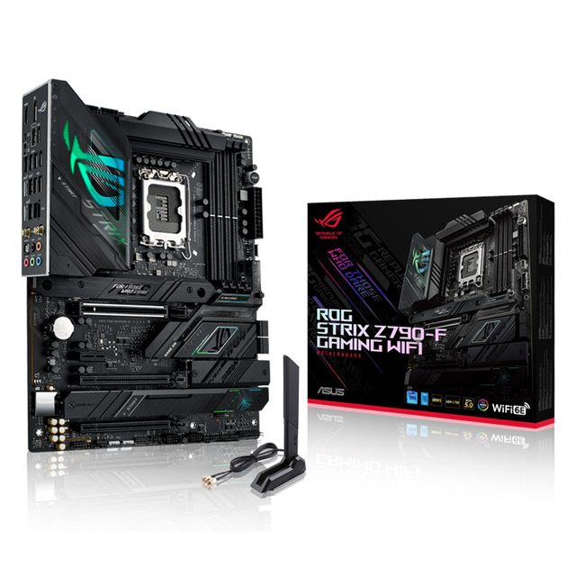 New ASUS ROG STRIX Z790-F GAMING WIFI Used Motherboard with 128GB DDR5 Memory Socket Support Intel 13th and 12th Core Processors