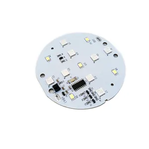 Oem Pcba Fabrikant Aanpassen Led Bead Light Board Volgens Gerber Bom Voor One-Stop Turnkey Led Pcba Leadsintec