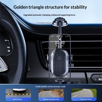 Penyangga Ponsel Mobil Harga Terjangkau Desain Tabung Melengkung Suction Cup Rotasi 360 Derajat Penyangga Ponsel Mobil Terlaris