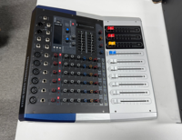 Console de mixage audio professionnelle 6 canaux 2x300W avec 99 effets DSP, carte son, contrôleur DJ / équipement audio