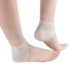 Chaussettes à <span class=keywords><strong>talon</strong></span> Fasciite plantaire Inserts Coussinets à talons Coussin Idéal pour guérir les talons craquelés secs <span class=keywords><strong>Tendinite</strong></span> <span class=keywords><strong>d</strong></span>'<span class=keywords><strong>Achille</strong></span> pour hommes et femmes - Product Image 2