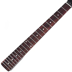 22 Frets Black Glossy Bolt on <strong>Neck</strong> Guitar Maple ST Electric Guitar <strong>Neck</strong> With Rosewood Fingerboard - Product Image 4