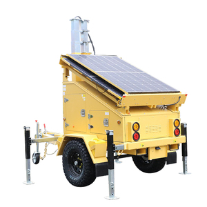 Venta Directa de Fábrica: Remolque Solar Móvil con Controlador de Carga Solar VTS3P para Vigilancia - Product Image 4