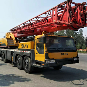 Grue de levage Sany 75t d'occasion à prix abordable, idéale pour les travaux d'ingénierie lourde sur site - Product Image 1