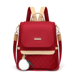 Mochila de viaje antirrobo <span class=keywords><strong>para</strong></span> Mujer, morral escolar a la moda, de Color sólido, <span class=keywords><strong>para</strong></span> <span class=keywords><strong>adolescentes</strong></span> - Product Image 1